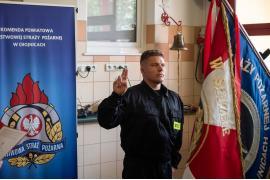 <b>KP PSP w Chojnicach: Uroczyste ślubowanie strażaków. Służbę rozpoczął m.in. Patryk Megger z Czerska (ZDJĘCIA)</b>
