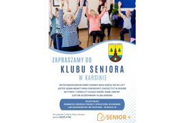 <b> GM. KARSIN. Chcesz żyć w sposób aktywny i twórczy? Zapraszamy do KLUBU SENIORA w Karsinie! (ZAPISY) </b>