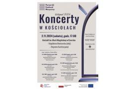 <b>KONCERTY W KOŚCIOŁACH - M.IN. W CZERSKU. ZAPROSZENIE (PROGRAM)</b>