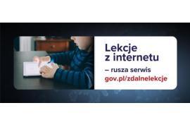 <b>Lekcje z internetu – rusza serwis gov.pl/zdalne lekcje</b>