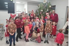 <b>GM. CZERSK. Mikołajki w Sołectwie Łąg-Kolonia (ZDJĘCIA, WIDEO)</b>