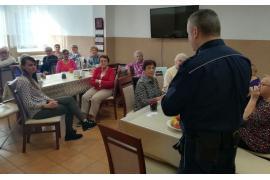 <b>Działania profilaktyczne czerskich policjantów – spotkanie z seniorami</b>