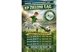 <b>GM. CZERSK. NABÓR UZUPEŁNIAJĄCY – KP ZIELONI ŁĄG. MECZE KONTROLNE - ZIMA 2025/26 (KOMUNIKATY)</b>