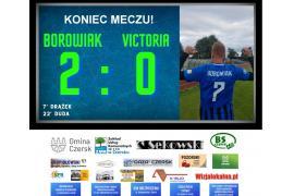 <b>MLKS Borowiak Czersk 2:0 z Victorią Kaliska. Niedziela okazała się lepsza dla gospodarzy (TABELA)</b>