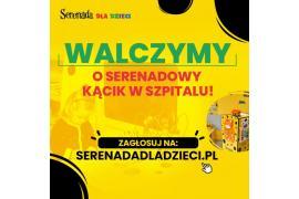 <b>Pow.Chojnicki. Chojnicki szpital znalazł się wśród placówek wybranych do kolejnego etapu akcji SERENADOWE KĄCIKI ZABAW </b>