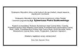 <b> PODZIĘKOWANIE</b>
