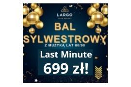 <b>Bal Sylwestrowy w Largo Lake Resort. UWAGA! Last Minute! Bal Sylwestrowy teraz tylko 699 zł! (JEZIORO WDZYDZE)</b>