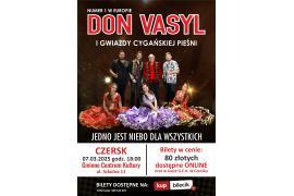 <b> CZERSK. Don Vasyl w Czersku już w piątek! ZAPRASZAMY! (BILETY) </b>