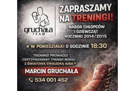 <b>ZAPRASZAMY NA TRENINGI BOKSU (ZAPISY)</b>