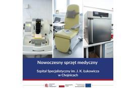 <b>Nowoczesny sprzęt medyczny w Szpitalu Specjalistycznym im. J. K. Łukowicza w Chojnicach - inwestycja z KPO</b>