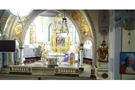 <b>Transmisje na żywo - msze święte <br>w czerskim kościele  </b>