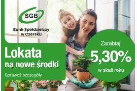 <b>Bank Spółdzielczy w Czersku. `Lokata na Nowe Środki` (OFERTA)</b>