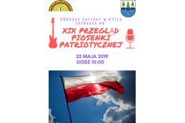 <b>  XIX Przegląd Piosenki Patriotycznej Rytel 2019 - zgłoszenia, zobacz regulamin konkursu</b>
