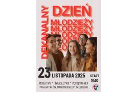 <b>CZERSK. Dzień Młodych w dekanacie czerskim (ZAPROSZENIE)</b>