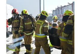 <b>CZERSK. Pożar i poszkodowani w Domu Kultury w Czersku - ćwiczenia straży pożarnej (ZDJĘCIA, WIDEO)</b>