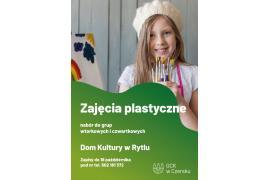 <b>GM. CZERSK. Dom Kultury w Rytlu. Wracamy po przerwie wakacyjnej! (OFERTA) </b>