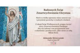 <b>ŻYCZENIA WIELKANOCNE od Aleksandra Mrówczyńskiego Posła na Sejm RP </b>