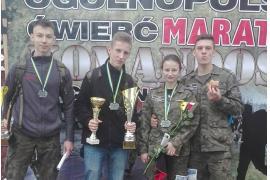 <b>Sukces uczniów czerskiego LO podczas IV Ćwierćmaratonu Komandosa (FOTO)</b>