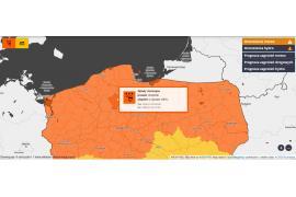 <b>POW. CHOJNICKI. Opady marznące, stopień: 2 (UWAGA GOŁOLEDŹ)</b>