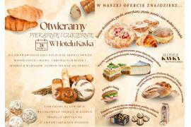 <b>CZERSK. Piekarnia i cukiernia w Hotelu Kavka. Otwieramy już 28 marca! ZAPRASZAMY (OFERTA)</b>