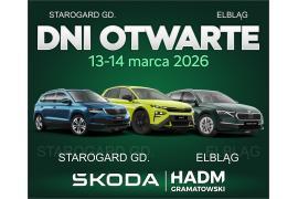 <b>Dni Otwarte w Škoda HADM Gramatowski – rozgość się w Škodzie Drive (OFERTA)</b>