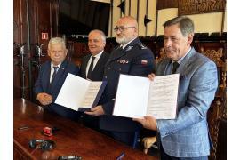 <b> POW. CHOJNICKI. Podpisano porozumienie o przekazaniu działki pod budowę nowej siedziby Komendy Powiatowej Policji w Chojnicach (ZDJĘCIA)</b>