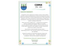 <b>CZERSK. 99. rocznica nadania praw naszemu miastu. Życzenia od burmistrza Czerska</b>