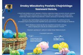 <b>ŻYCZENIA WIELKANOCNE od władz POWIATU CHOJNICKIEGO </b>