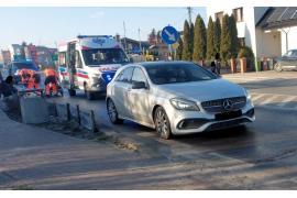 <b>AKTUALIZACJA - wstępne ustalenia policji. CZERSK. Zdarzenie drogowe w rejonie przejścia dla pieszych na ul. Starogardzkiej w Czersku. Rowerzystka trafiła do szpitala (ZDJĘCIA)</b>