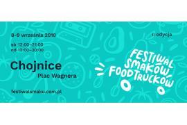 <b>II Festiwal Smaków Food Trucków Chojnicach. Data: 8-9 września 2018</b>