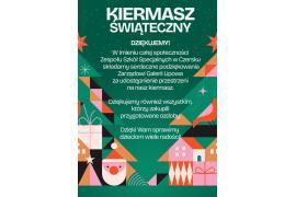 <b>CZERSK. Kiermasz Świąteczny - podziękowanie </b>