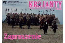 <b>POW. CHOJNICKI. ZAPRASZAMY DO KROJANT 1 WRZEŚNIA 2024 - M.IN. WIDOWISKO HISTORYCZNO-MILITARNE `SZARŻA POD KROJANTAMI` (PROGRAM)</b>