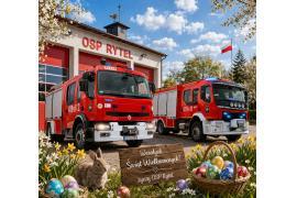 <b>ŻYCZENIA WIELKANOCNE od Ochotniczej Straży Pożarnej w Rytlu</b>