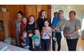 <b>W mieszkaniu Nadleśnictwa Czersk znalazły schronienie kobiety z dziećmi. Ivanka z Ukrainy: Wojna jest okropna. Tutaj jest spokój i to jest najważniejsze</b>