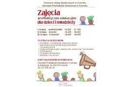 <b>CZERSK. Nabór na bezpłatne zajęcia pozaszkolne (ZAPISY) </b>