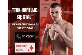 <b>Firma Presto Stal Pana Rafała Piechowskiego strategicznym sponsorem Kewin Gruchała z grupy Rocky Boxing</b>