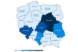 <b> Mapa zarażeń koronawirusem<br> - zobacz. Raport: WSSE w Gdańsku, PSSE Chojnice<br> (21 marca, godz. 9.30)</b>