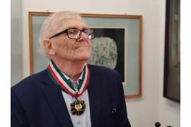 <b>CZERSK. Włodzimierz Ostoja-Lniski z Czerska otrzymał Złoty Medal `Zasłużony Kulturze Gloria Artis`. GRATULACJE! (ZDJĘCIA, WIDEO)</b>