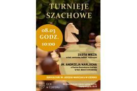 <b>Turnieje Szachowe w Czersku. ZAPROSZENIE (PROGRAM)</b>