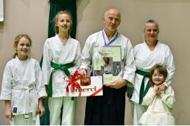 <b> Sensei Tomasz Krygowski (prowadzący treningi m.in. w Czersku) z imponującym jubileuszem! Puchar Karate S.G.I. Poland – Tuchola (ZDJĘCIA) </b>