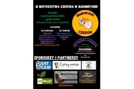 <b>CZERSK. III Mistrzostwa Czerska w Badmintonie. ZAPRASZAMY!</b>