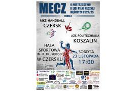 <b> GM. CZERSK. MKS Handball. Wracamy do naszej hali! Zapraszamy! </b>