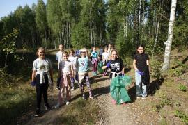 <b> GM. CZERSK. 31 finał Ogólnopolskiej Akcji Sprzątanie Świata w Zespole Szkół w Rytlu (ZDJĘCIA) </b>