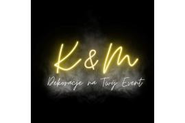 <b> K&M - Dekoracje na Twój Event. Wynajem art. dekoracyjnych w tym, cyfry stojące ledowe, cyfry oraz napisy wiszące ledowe, maszyna do ciężkiego dymu itp. (OFERTA, ZDJĘCIA) </b>