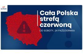 <b>Cała Polska w czerwonej strefie, kolejne zasady bezpieczeństwa oraz Solidarnościowy Korpus Wsparcia Seniorów. Zobacz nowe obostrzenia</b>