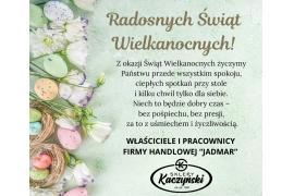 <b>ŻYCZENIA WIELKANOCNE od SKLEPY KACZYŃSKI CZERSK</b>