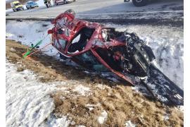 <b>Zderzyły się dwa samochody - DK22. Droga zablokowana (JEZIORKI-RYTEL)</b>