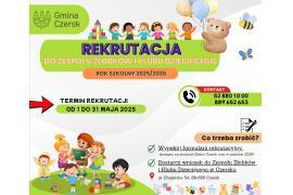 <b> GM. CZERSK. Rekrutacja do Zespołu Żłobków i Klubu Dziecięcego w Czersku właśnie ruszyła! (CZERSK, ŁĄG, KRZYŻ) </b>
