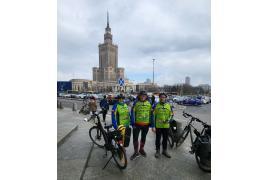 <b>Przedstawiciele Chojnickiego Towarzystwa Miłośników Roweru `Cyklista` wzięli udział w Targach Narodowych `Bike Expo 2023` (FOTO)</b>