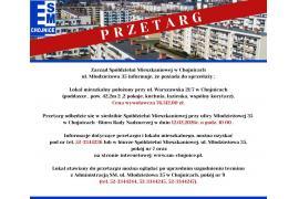 <b>Lokal mieszkalny - PRZETARG</b>
